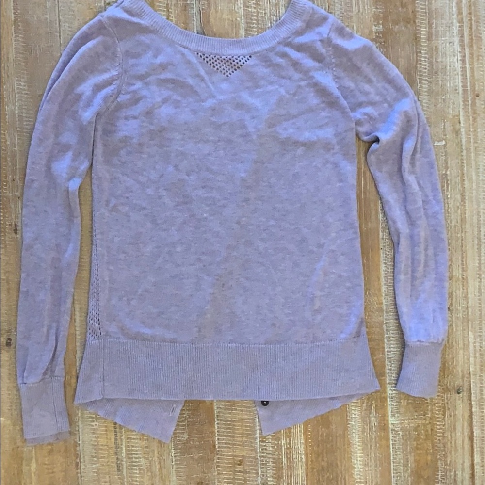 Lululemon lavender fitted sweater